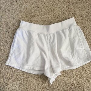 Hollister Ultra High-Rise White Shorts